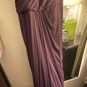 Woman's Formal Dress Size 22. Plum purple.